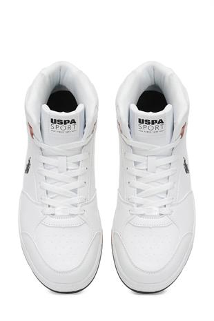 U.S. Polo Assn. Presto Hi Erkek Günlük Uzun Konçlu Sneaker Spor Ayakkabı 101812440