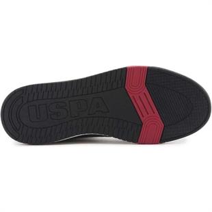 Us Polo 3W Presto Hı 3Pr Siyah Beyaz  Erkek Sneaker Ayakkabı