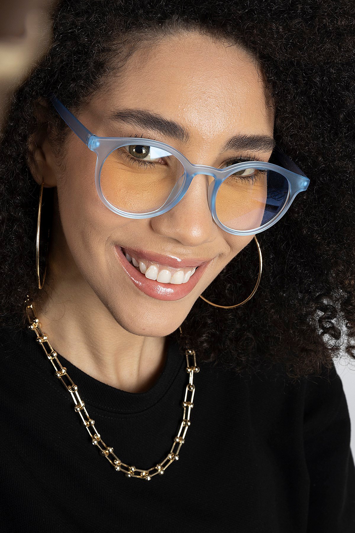 PL21BB001R004 POLO55 Mavi Işık Blue Block Unisex Gözlüğü