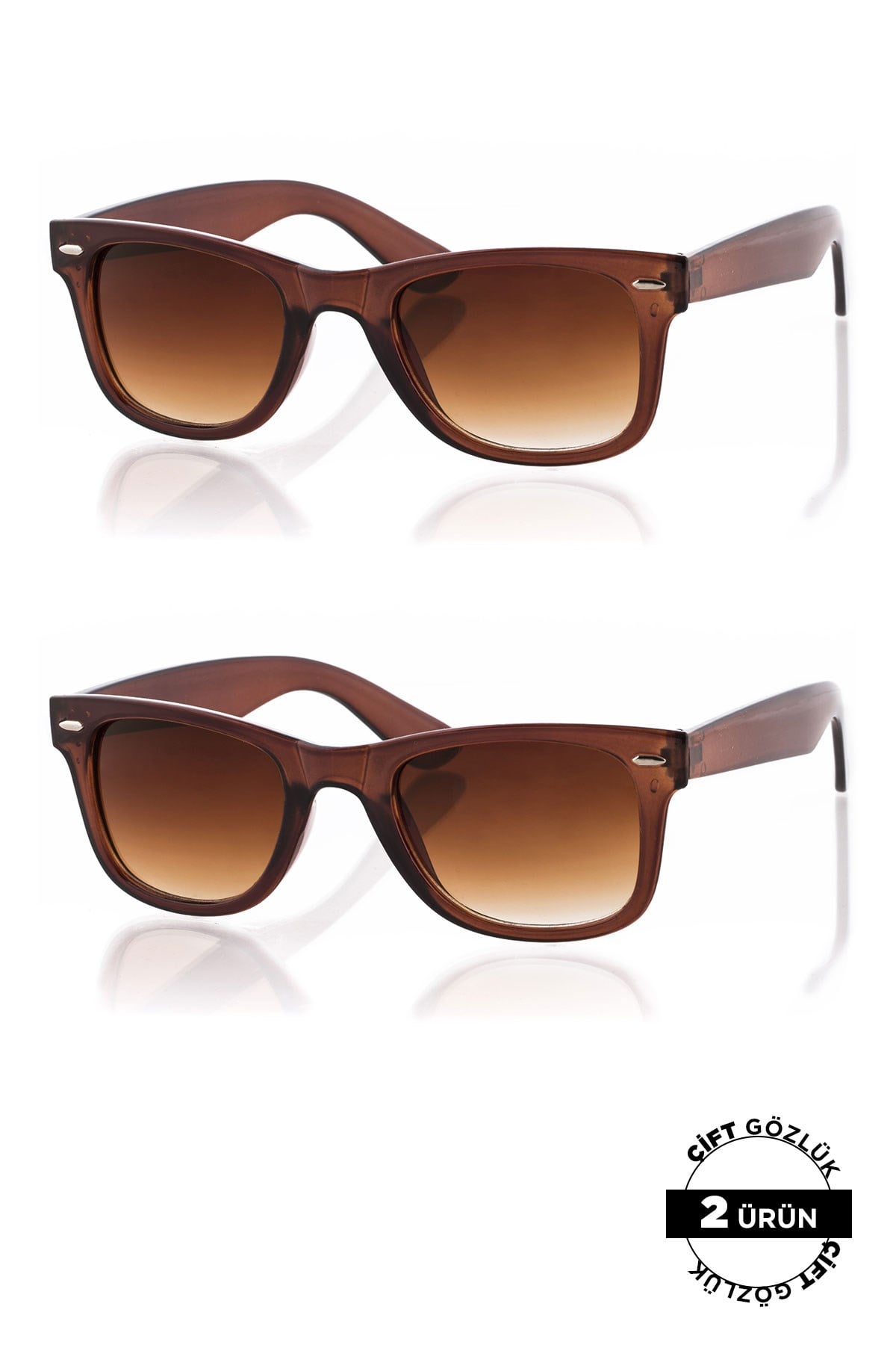 PLJN320R02R02 Unisex Güneş Gözlüğü 2li Ürün