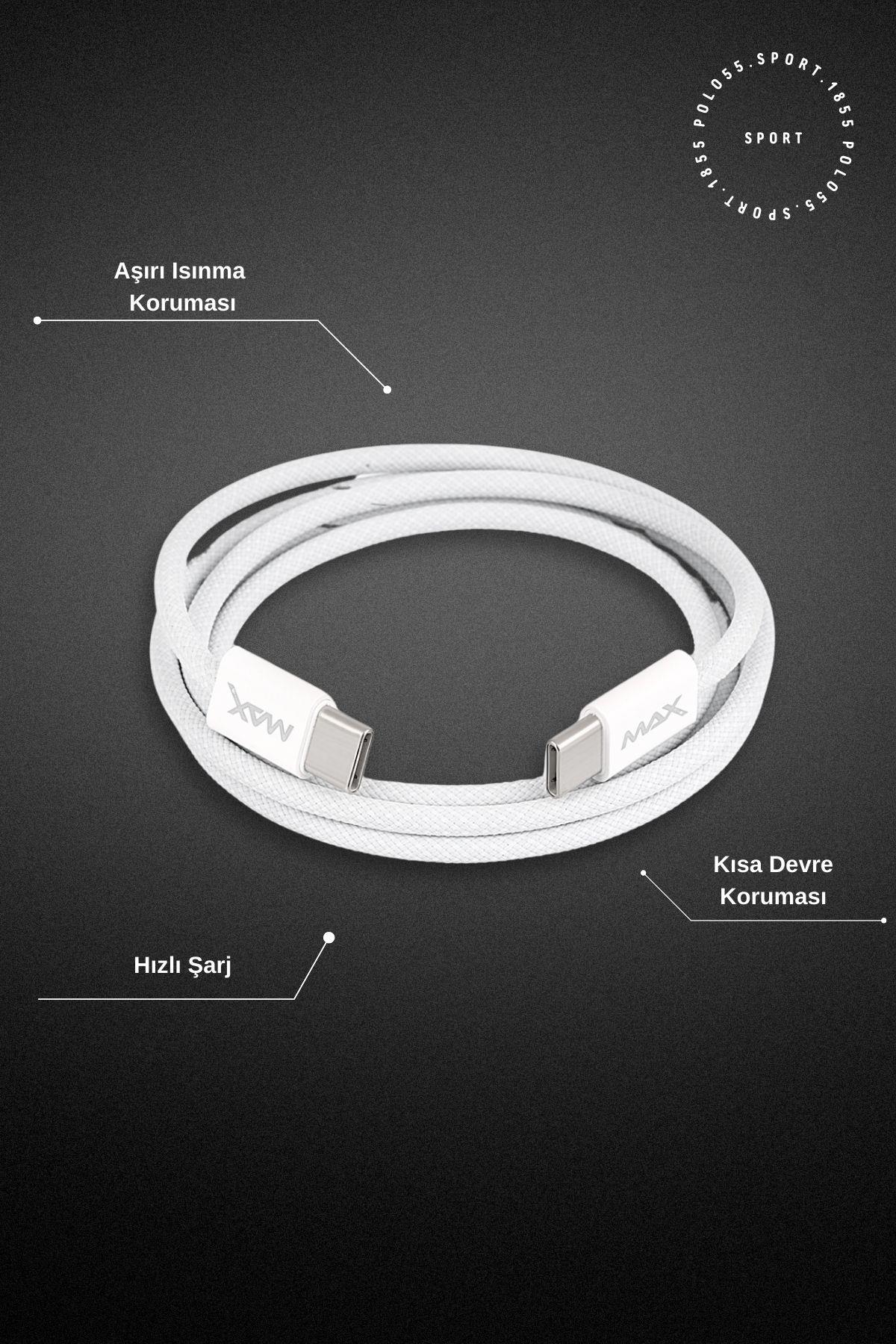 polo55.sport.1855 60W Type-C Şarj Kablosu (1 m)