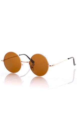 PL19NA38R002 Kahverengi Unisex Güneş Gözlüğü