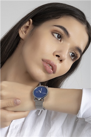 Polo55 Hasır Kordon Kadın Kol Saati PLEH014R002w