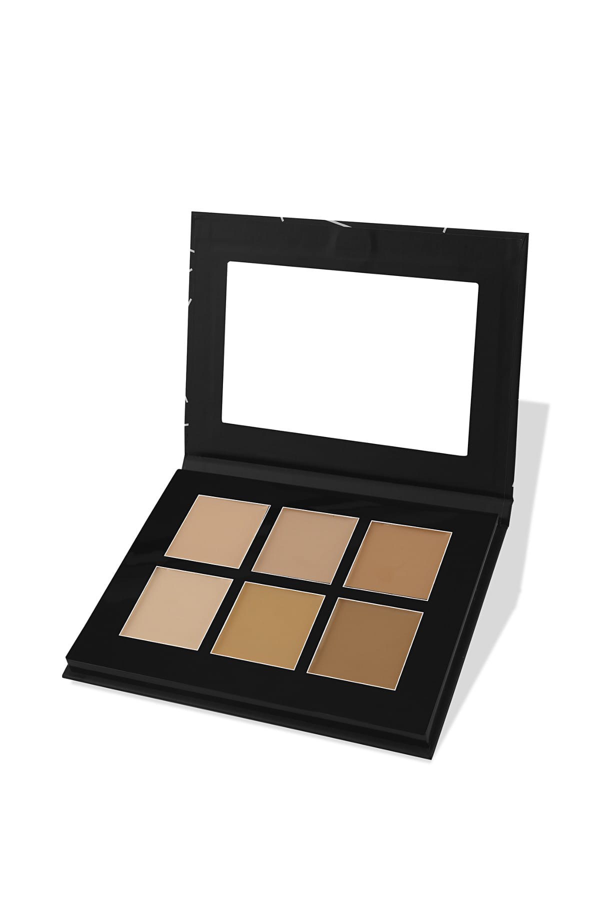 6'lı Aydınlatıcı&Kontür Paleti - Highlighter&Contour Pro 6 Colors Palette 02 Medium