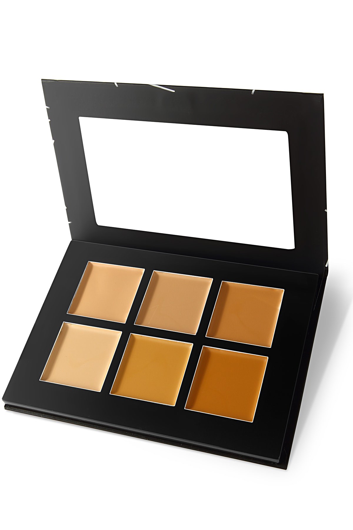 6'lı Aydınlatıcı&Kontür Paleti - Highlighter&Contour Pro 6 Colors Palette Light 01