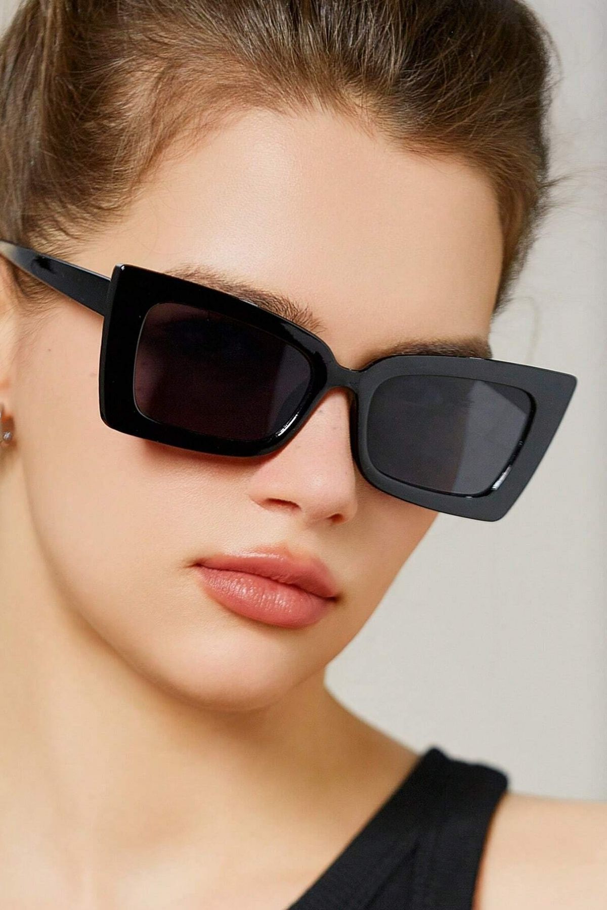 Cat Eye Siyah Kadın Güneş Gözlüğü