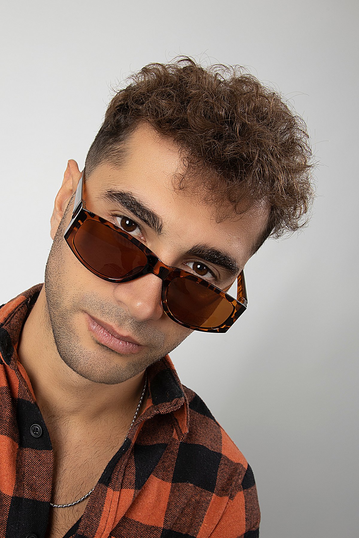 Kemik Çerçeve Erkek Güneş Gözlüğü