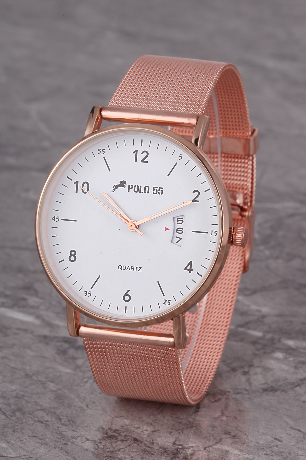 Numaralı Takvimli Kadran Hasır Kordon