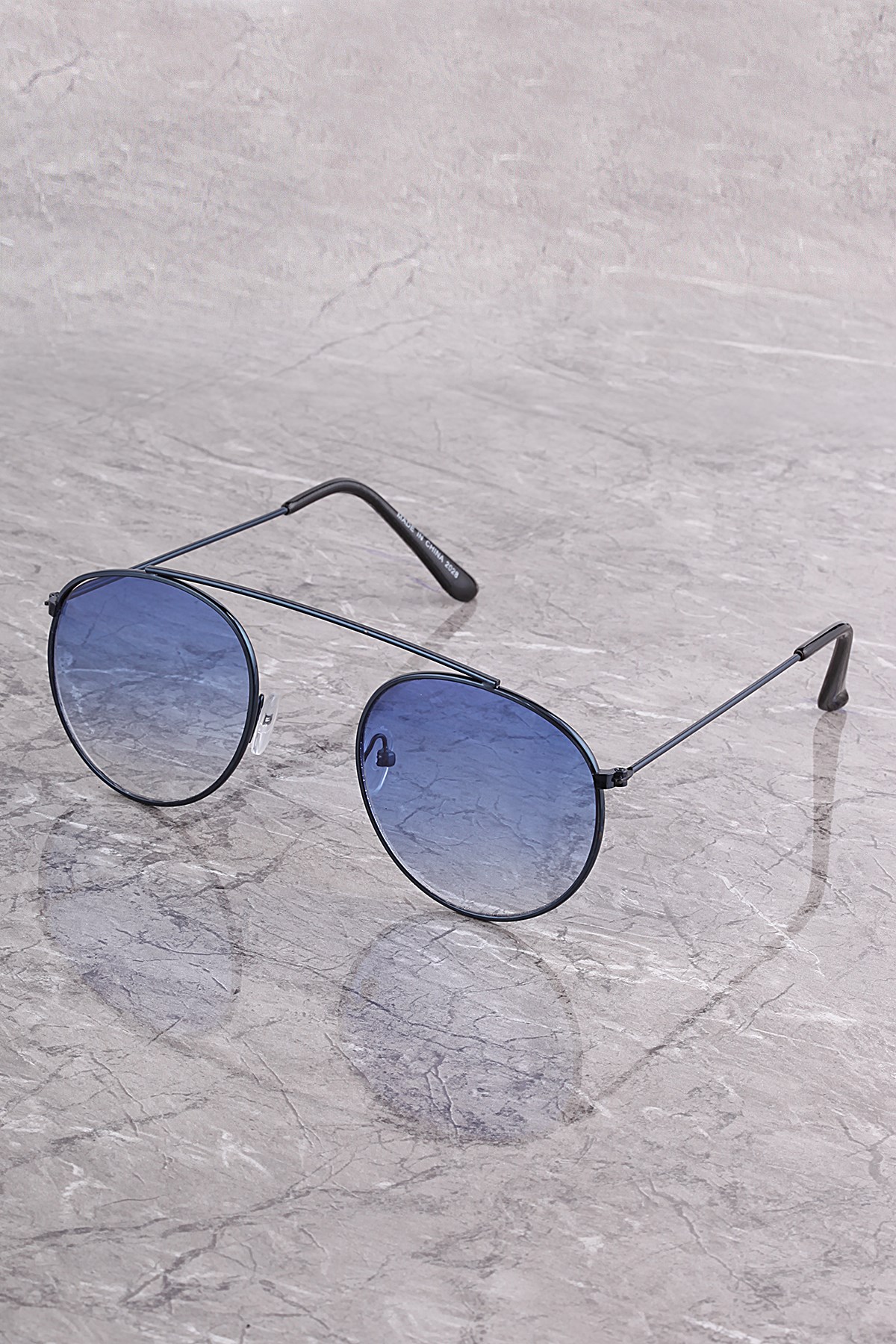 PL21UG007R01 Unisex Mavi Güneş Gözlüğü