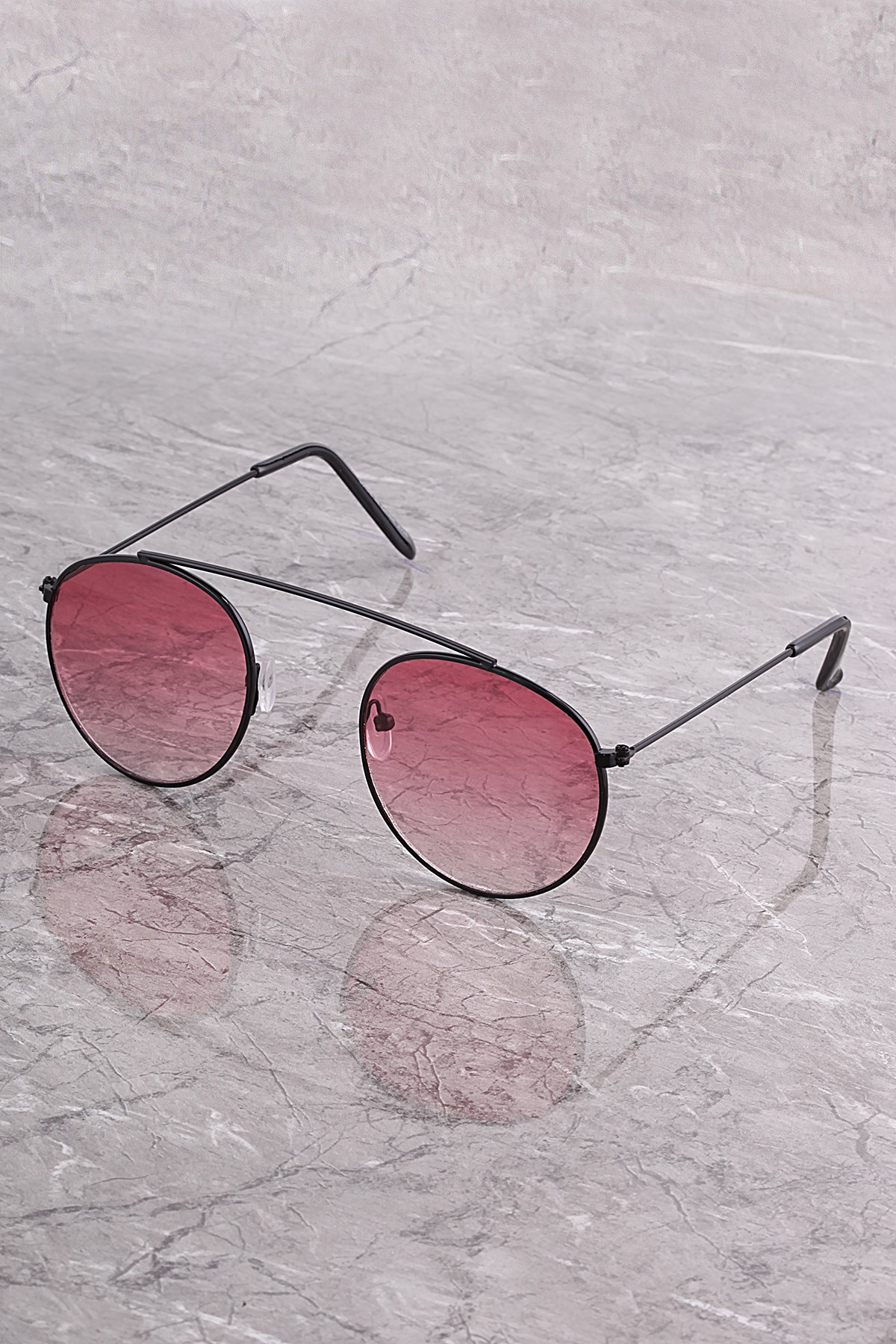 PL21UG007R02 Unisex Pembe Güneş Gözlüğü