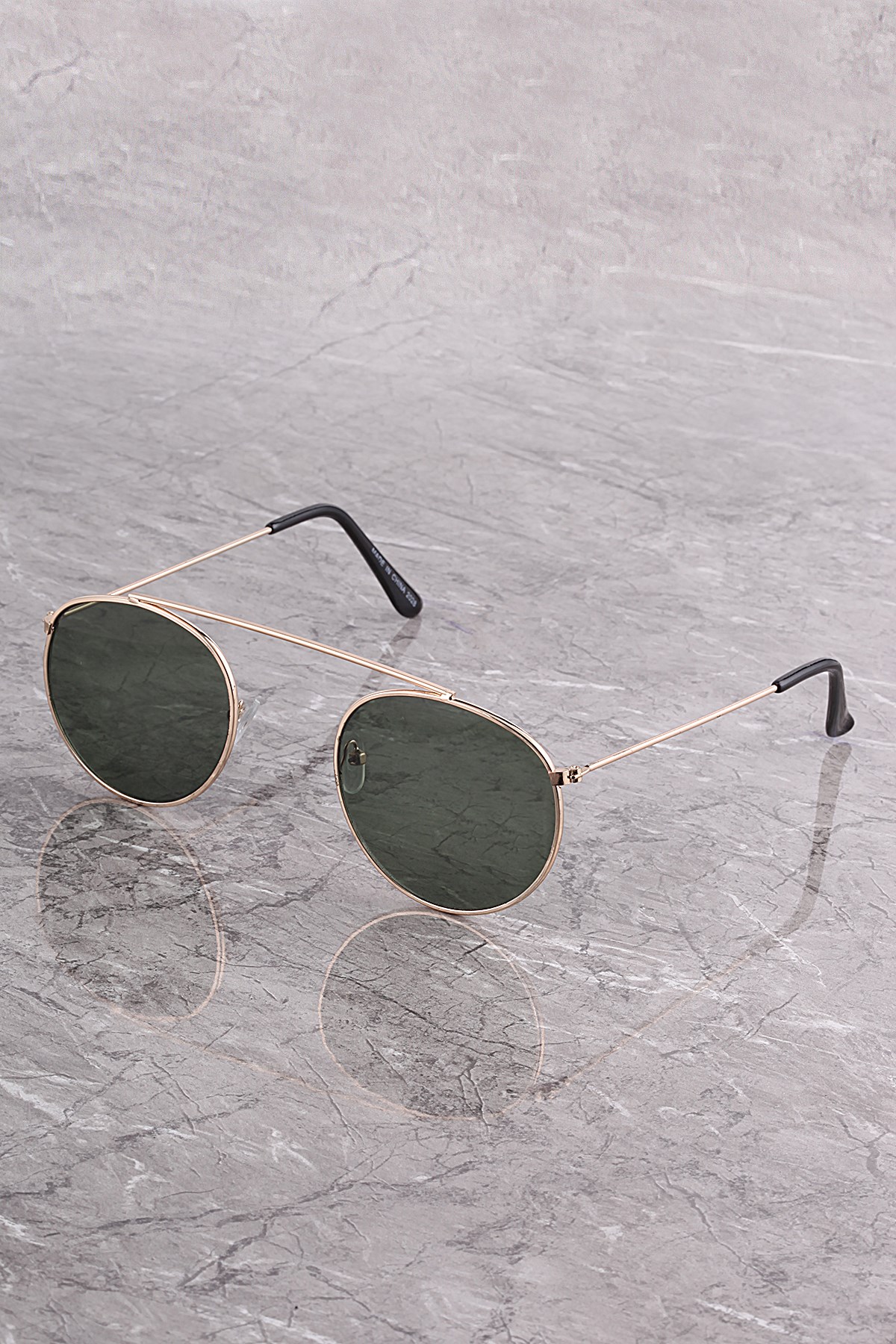 PL21UG007R06 Unisex Yeşil Güneş Gözlüğü