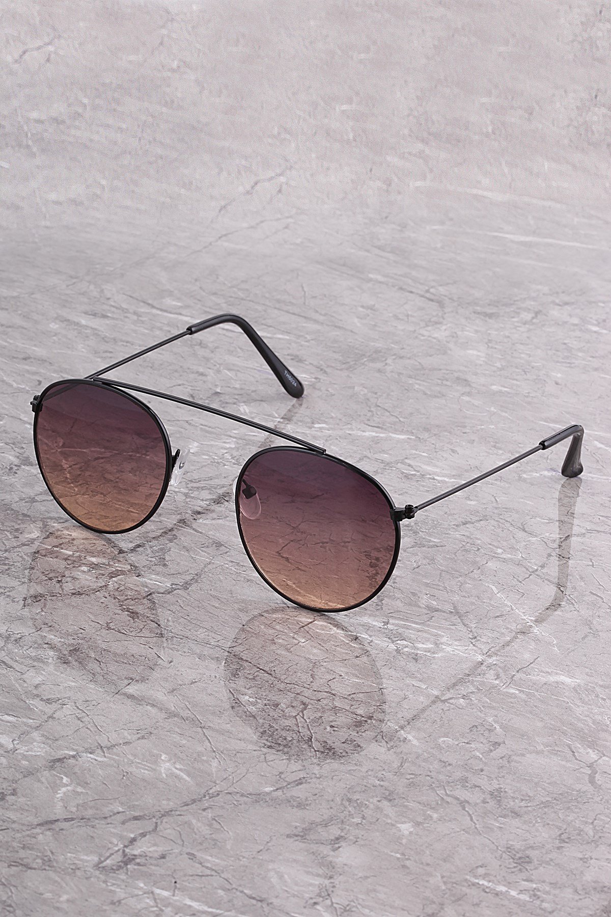 PL21UG007R07 Unisex Siyah Güneş Gözlüğü