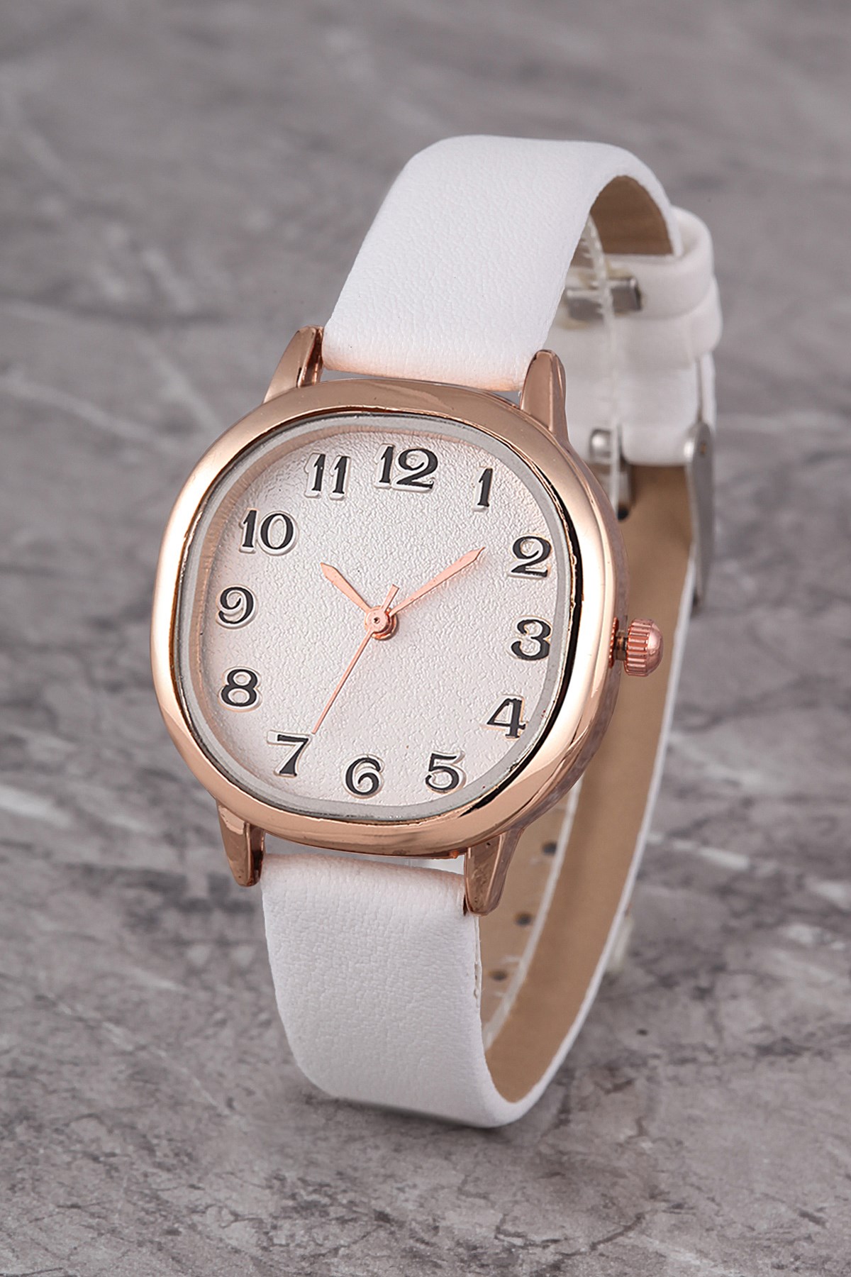 PLKK009R05 KADIN SAAT NUMARALI BASIC KADRAN DERİ KORDON