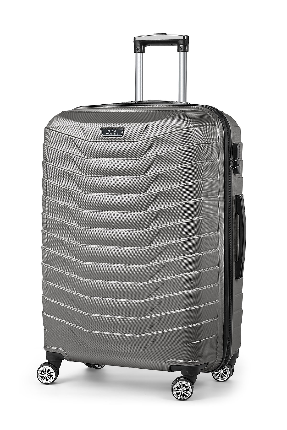 Polo55 ABS Büyük Boy Valiz Füme