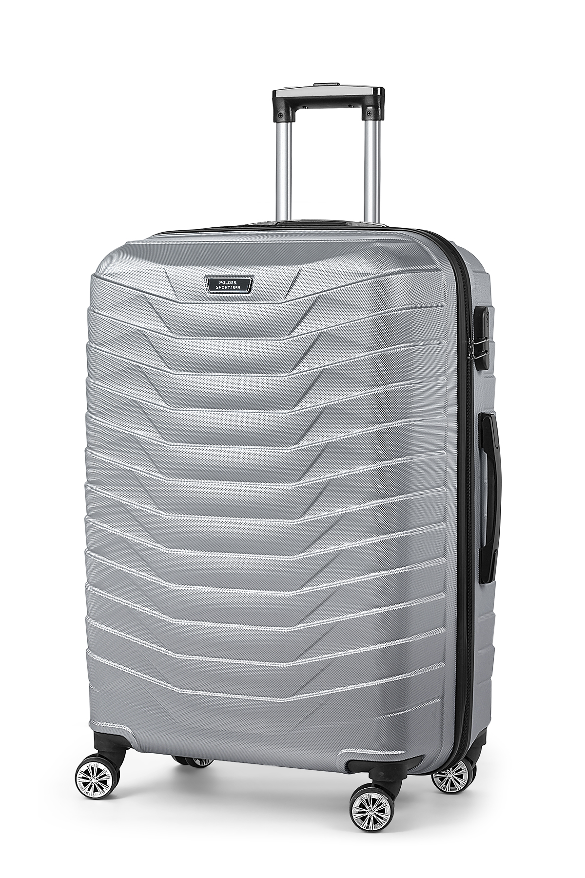 Polo55 ABS Büyük Boy Valiz Gri