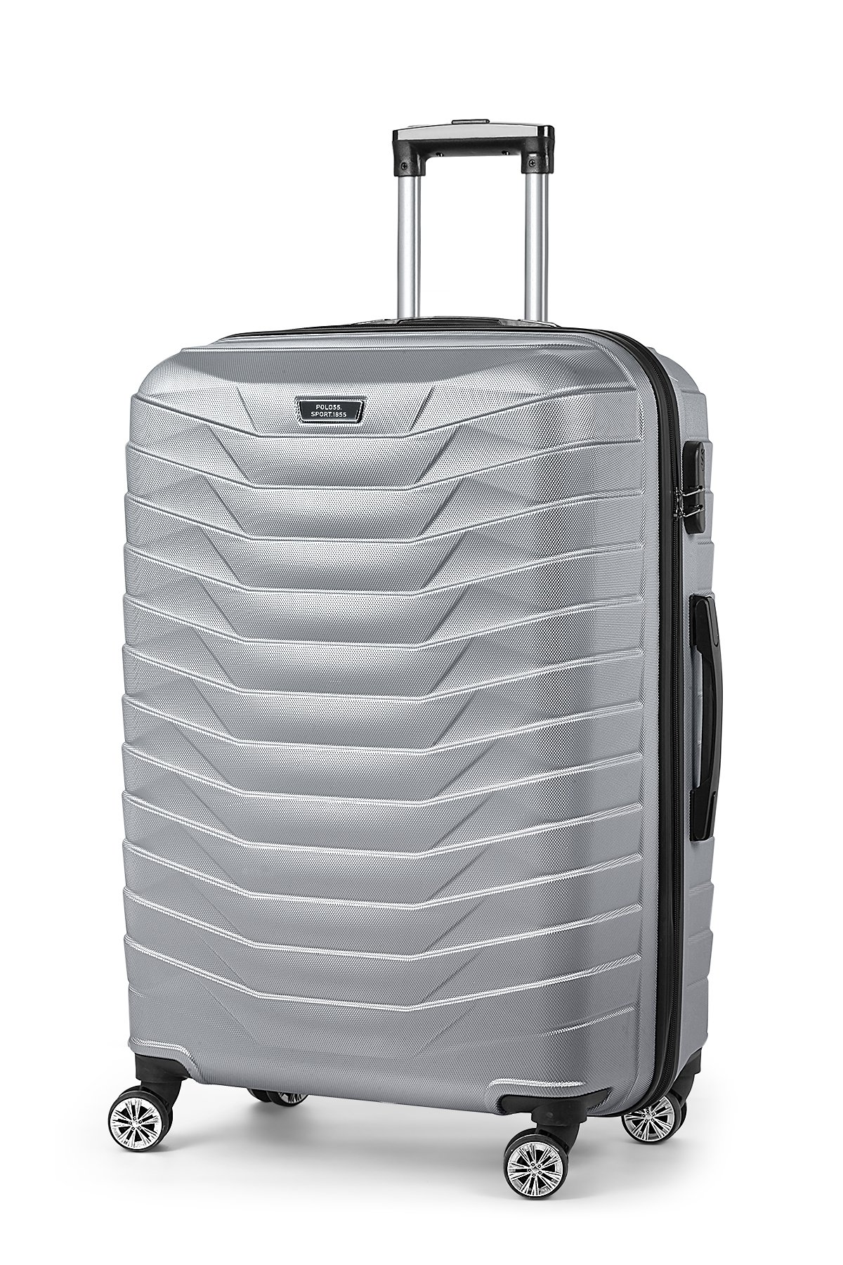 Polo55 ABS Büyük Boy Valiz Gri