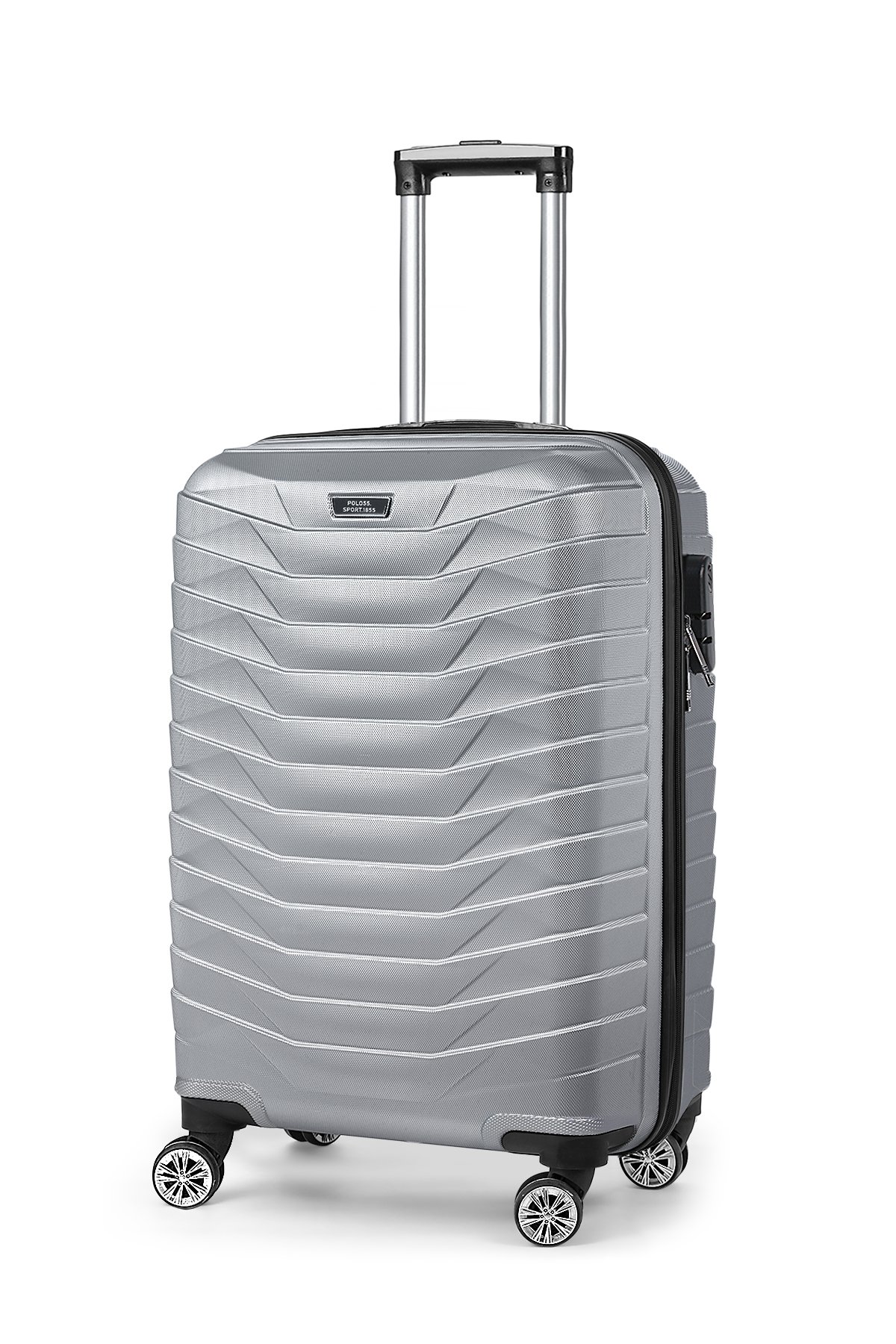 Polo55 ABS Küçük/Kabin Boy Valiz Gri