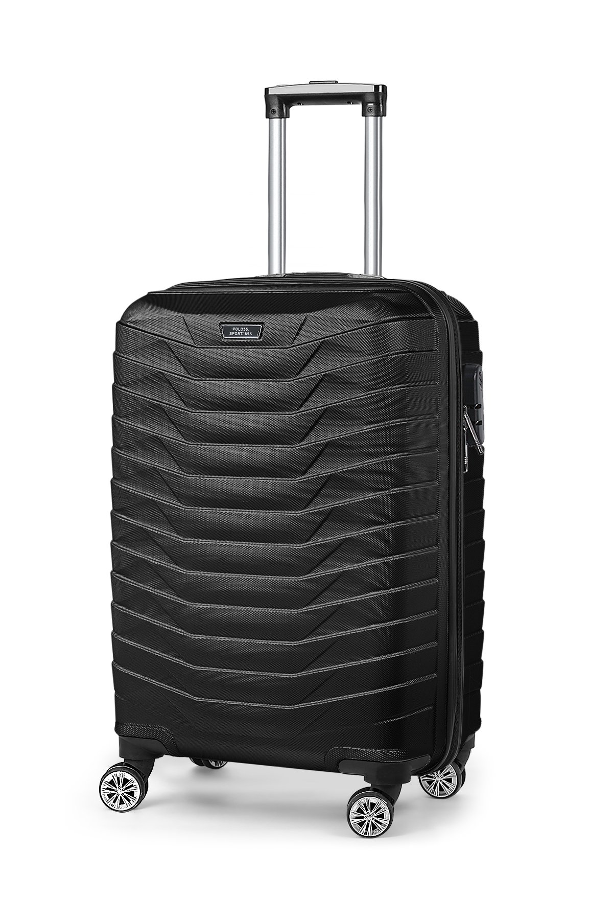 Polo55 ABS Küçük/Kabin Boy Valiz Siyah