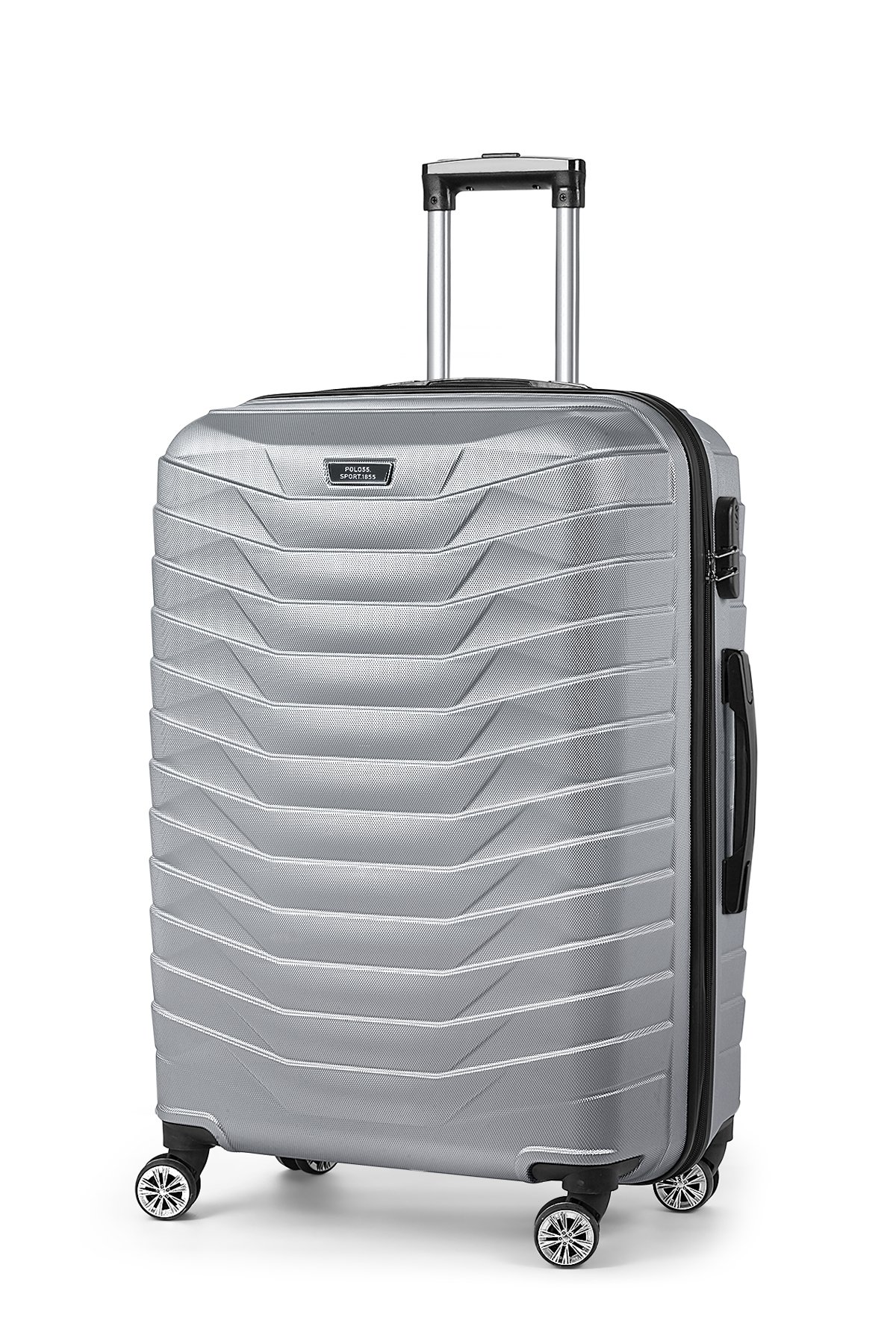 Polo55 ABS Orta Boy Valiz Gri