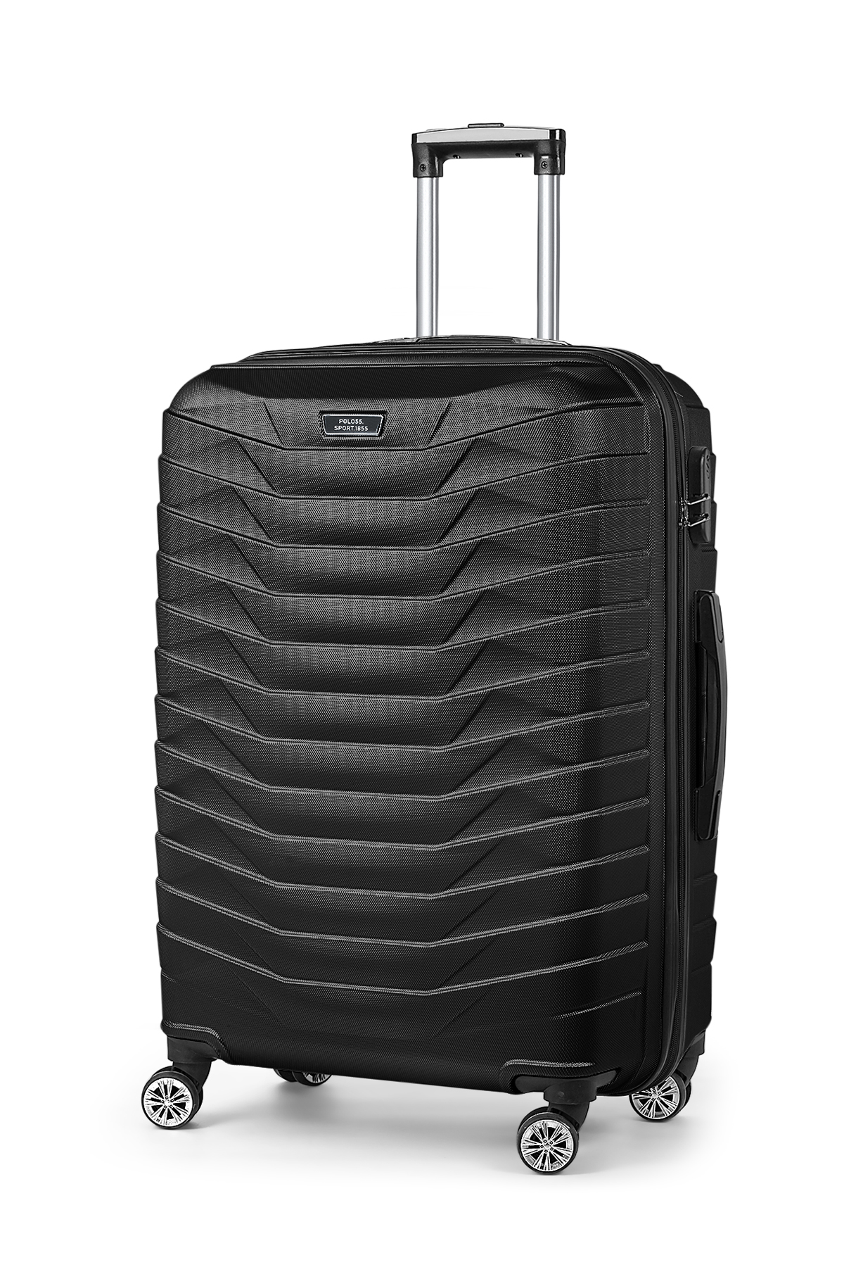 Polo55 ABS Orta Boy Valiz Siyah