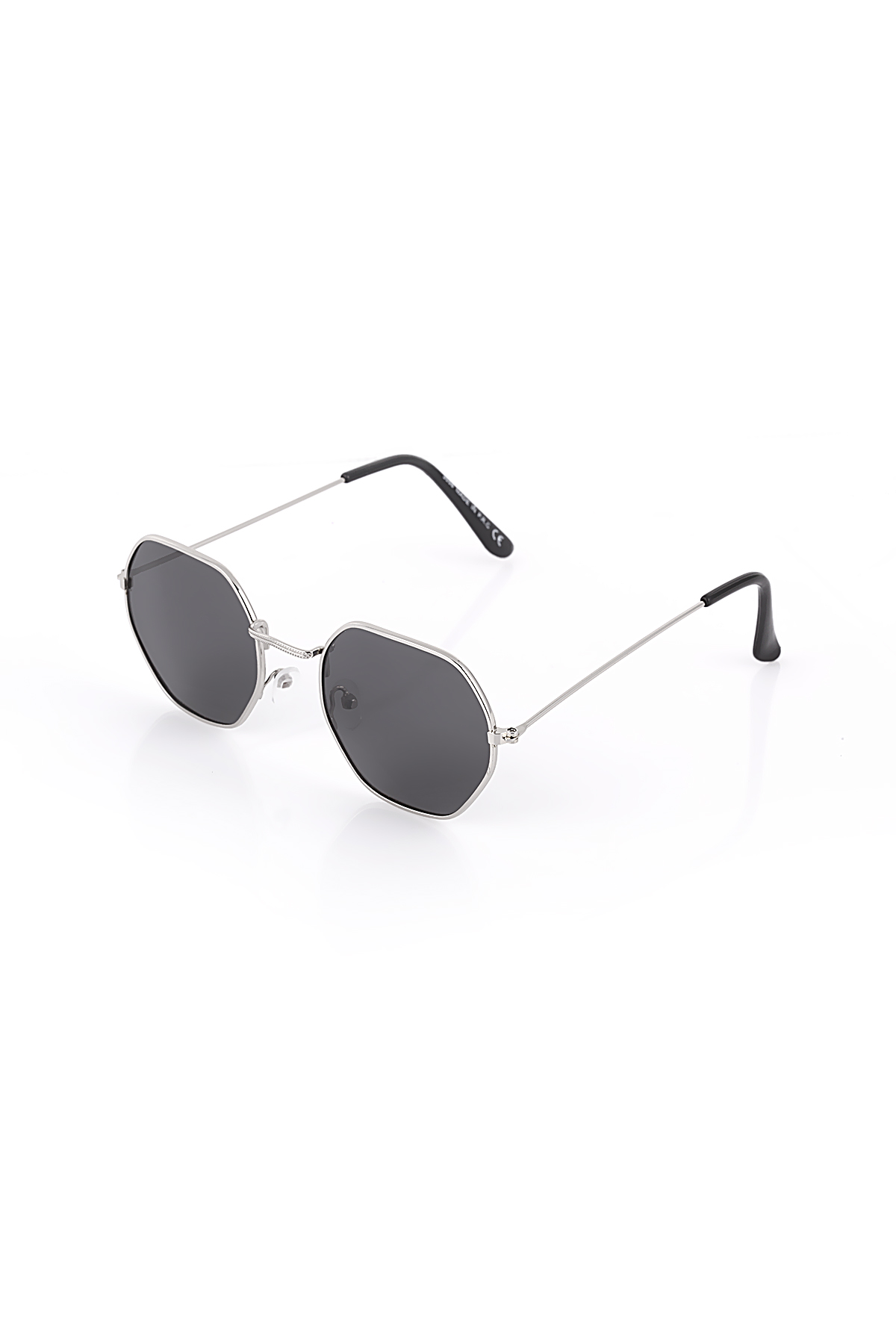 POLO55 Metal Çerçeve Sekizgen Unisex Güneş Gözlüğü PL19M40R006