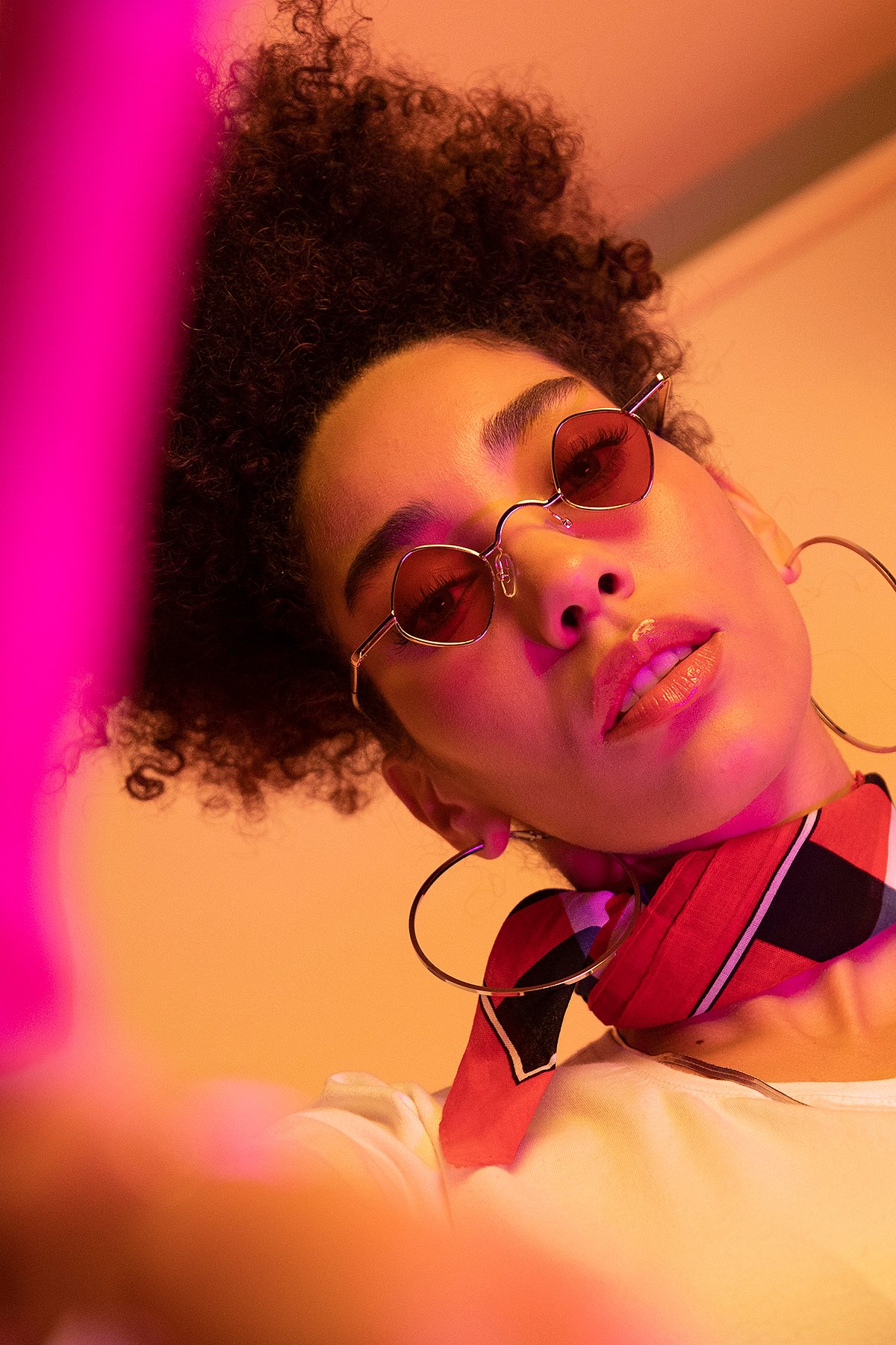 POLO55 Metal Çerçeveli Küçük Kare Kadın Güneş Gözlüğü PL21KG110R005