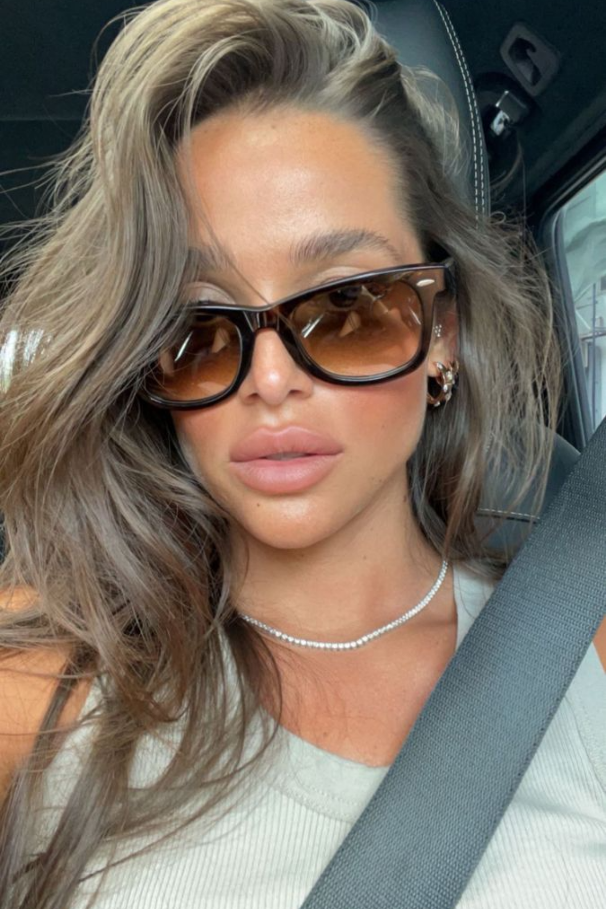 Polo55 Wayfarer Kahvrengi Unisex Güneş Gözlüğü