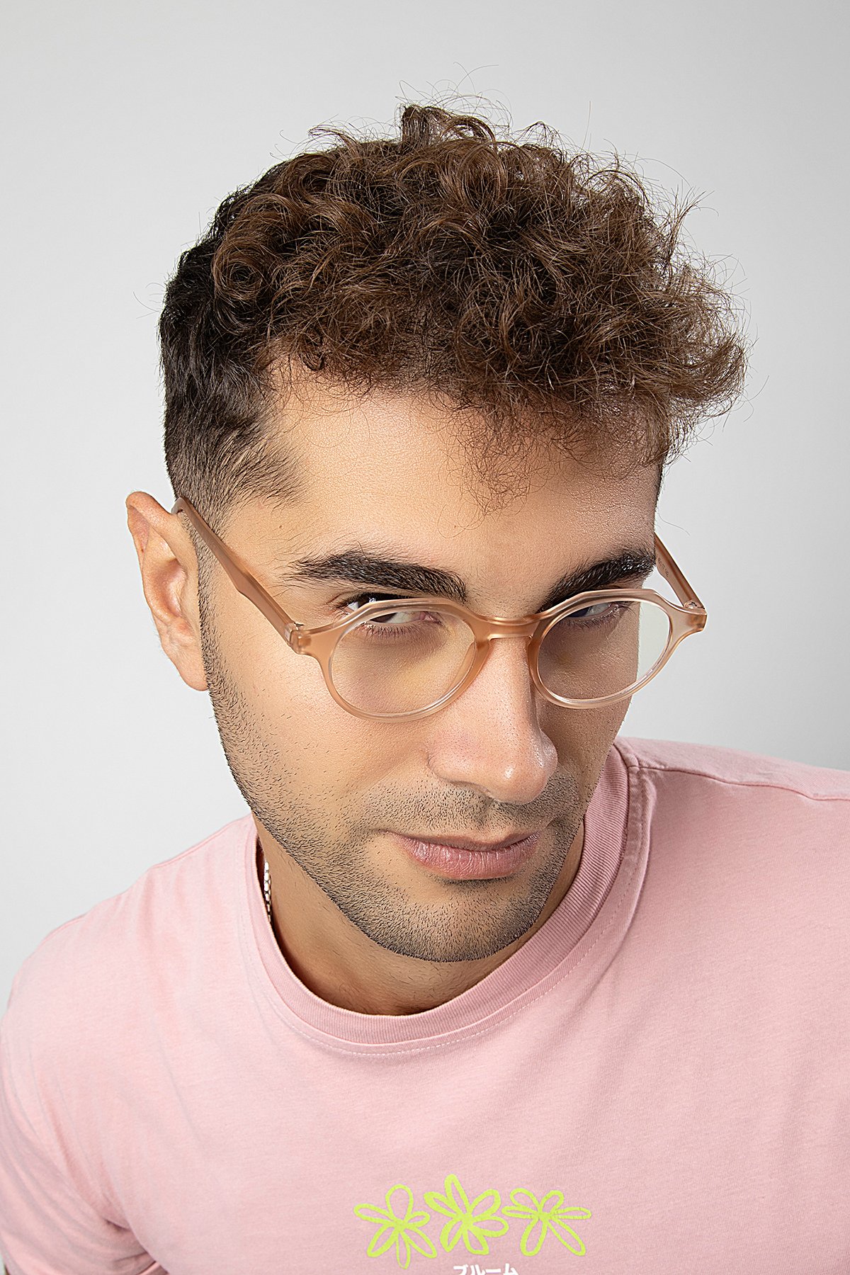 POLO55 Yuvarlak Model Erkek B-block Mavi Işık Korumalı Gözlük