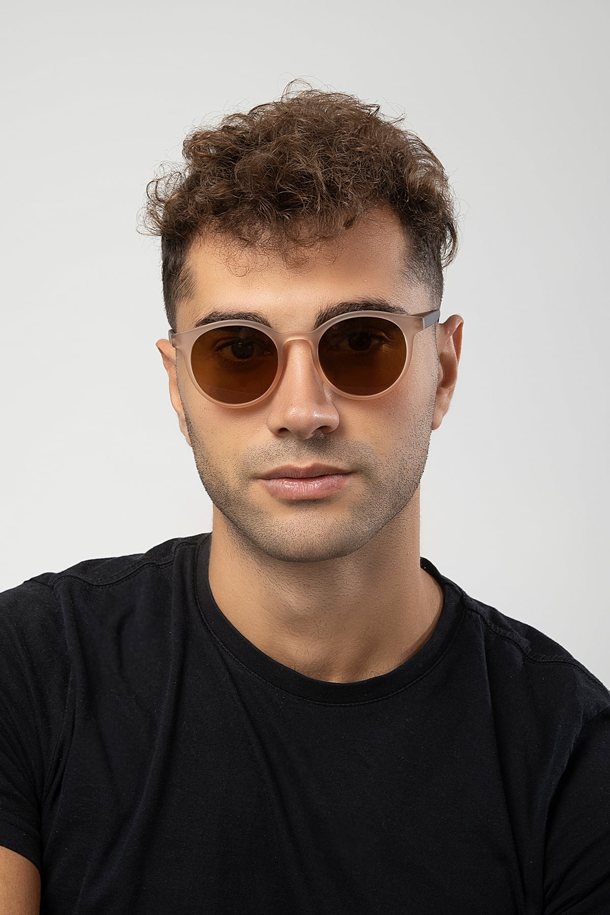 Yuvarlak Model Erkek Güneş Gözlüğü