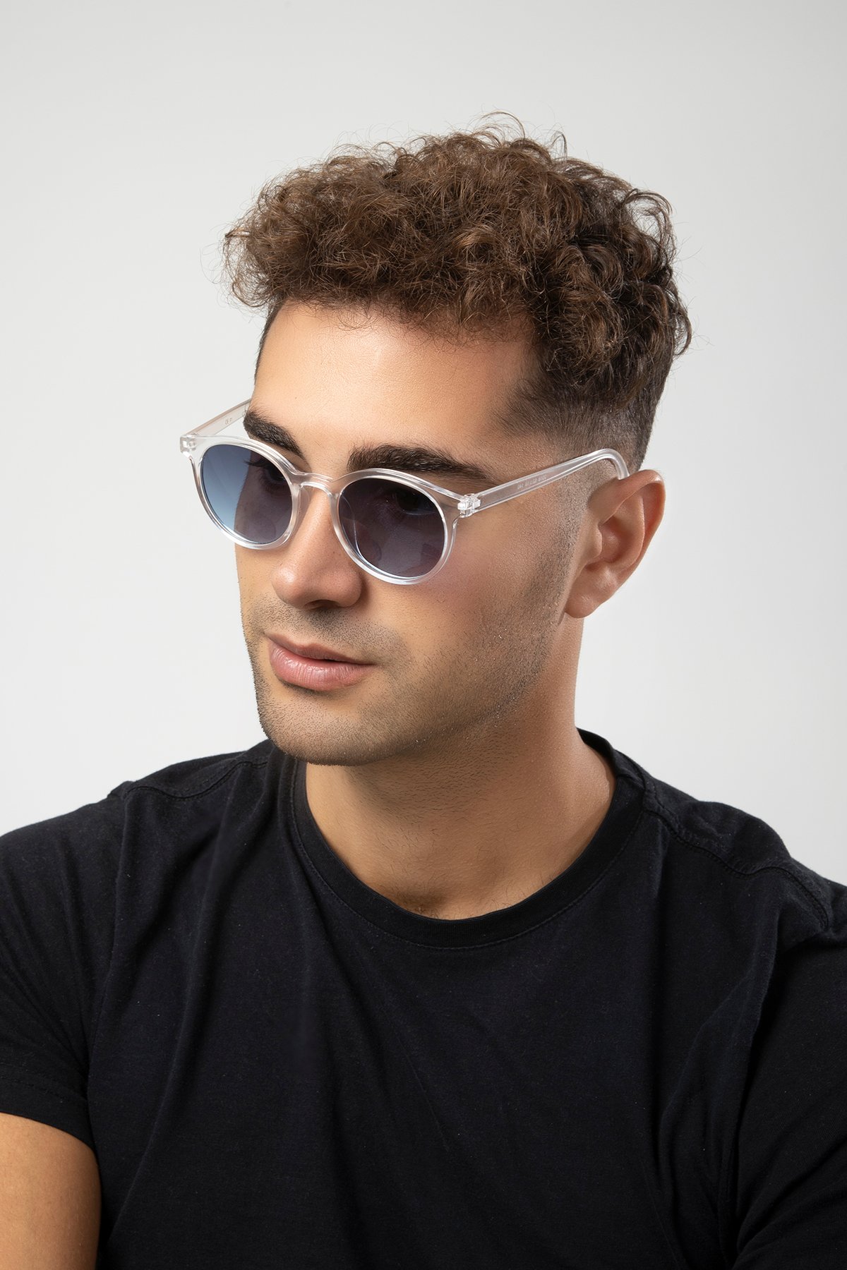 Yuvarlak Model Erkek Güneş Gözlüğü