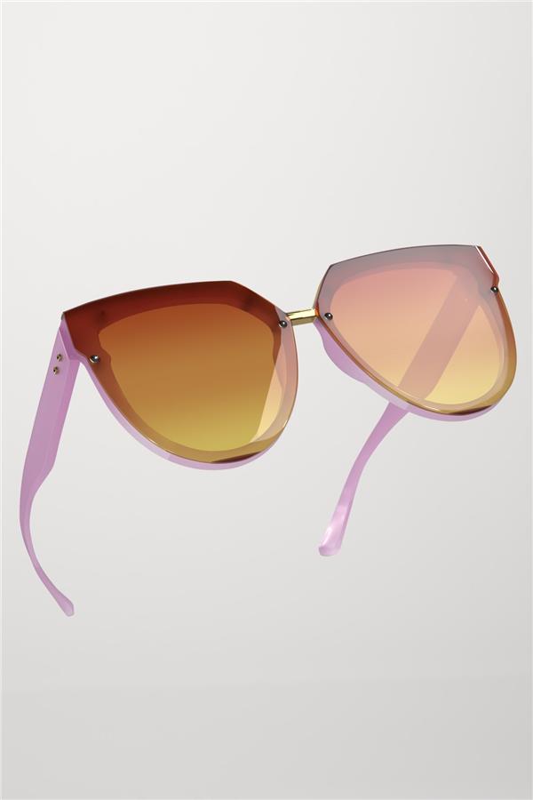 POLO55 ZEY  Pembe Güneş Gözlüğü - Pink Sunglasses