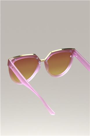 POLO55 ZEY  Pembe Güneş Gözlüğü - Pink Sunglasses