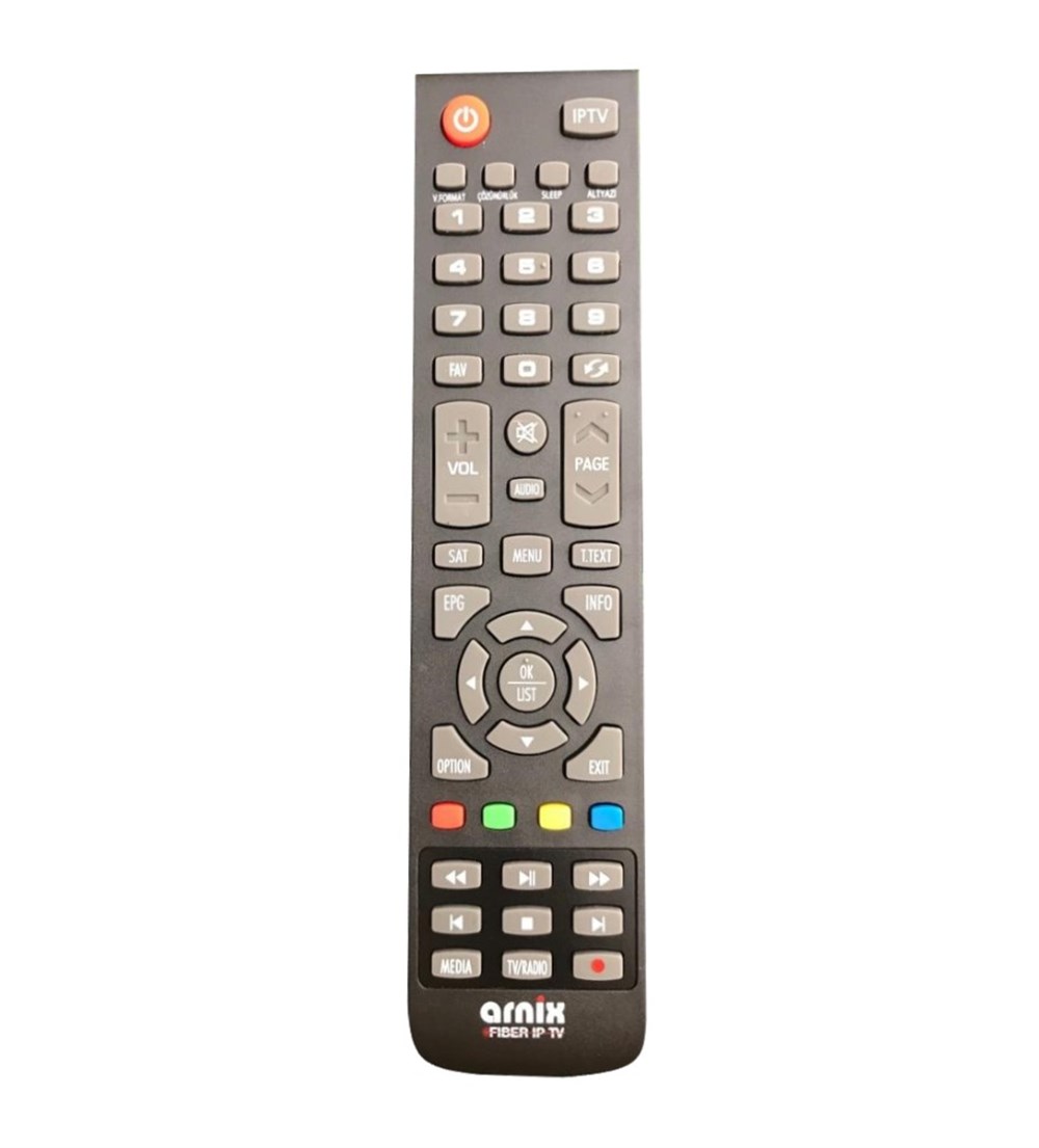 Arnix Fiber IPTV HD Uydu Alıcı Kumandası