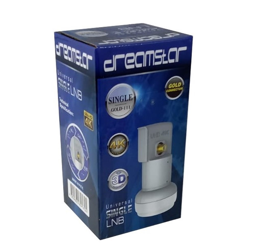 Dreamstar Gold-111 Tek Çıkışlı LNB 