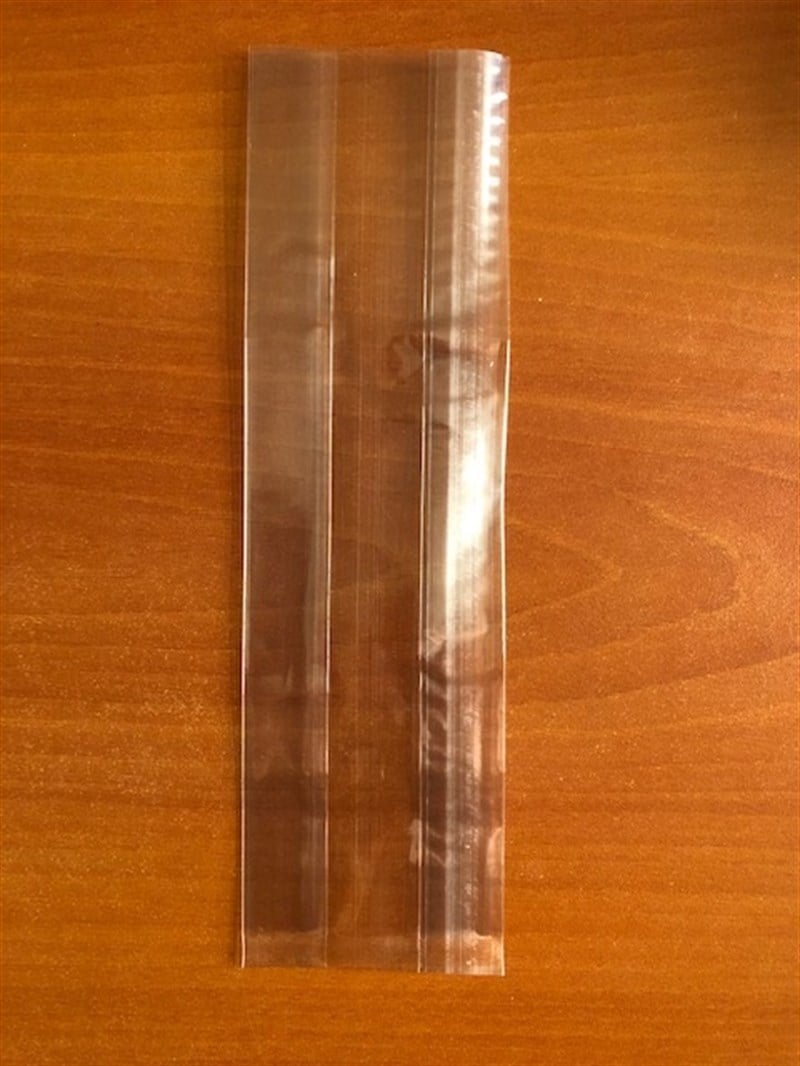en 7.5 x körük 4.5 x boy 18.5 cm.ebadında baskısız  körüklü şeffaf poşet kısa Küçük boy-1000 Adet