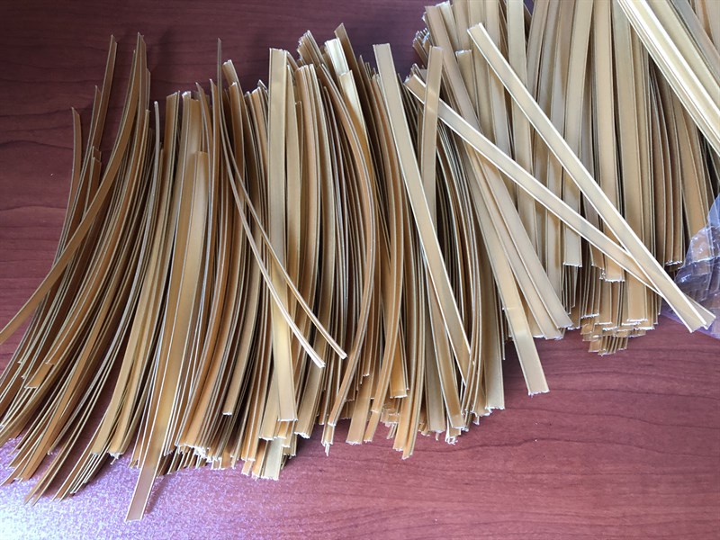 KLİPS-Altın (Gold) plastik paketleme klipsi-16 cm -1000 adet