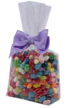 Altı Oturan Kare Tabanlı Baskısız Körüklü Şeffaf Poşet Geniş Küçük boy - 1000 Ad.