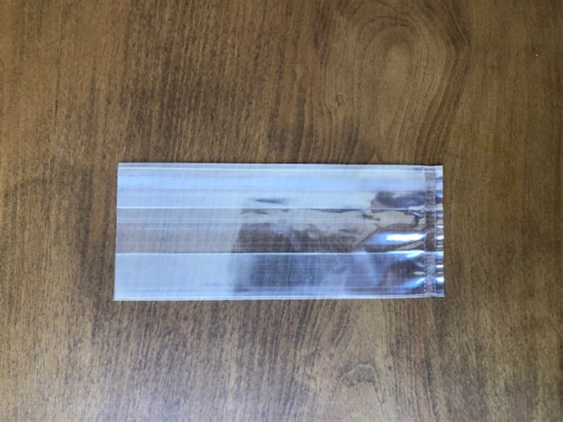 Baskısız düz tabanlı körüklü şeffaf unlu mamüller poşeti en 6 x körük 4 x boy 15 cm ebadında minik boy-1000 adet