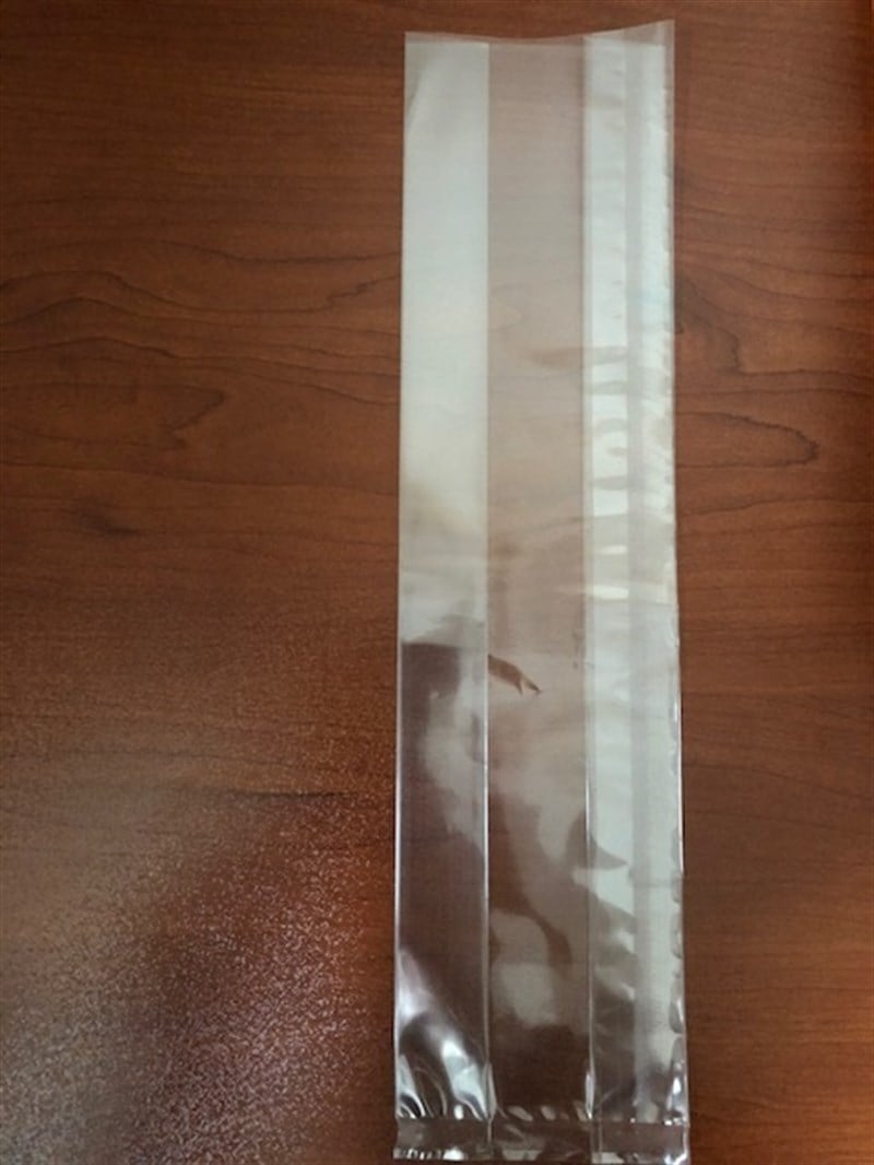 en 8 x körük 5 x boy 30 cm ebadında baskısız  körüklü şeffaf poşet kısa orta boy-1000 Adet