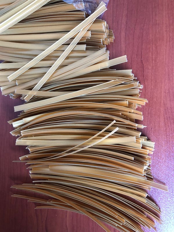 KLİPS-Altın (Gold) plastik paketleme klipsi-16 cm -1000 adet