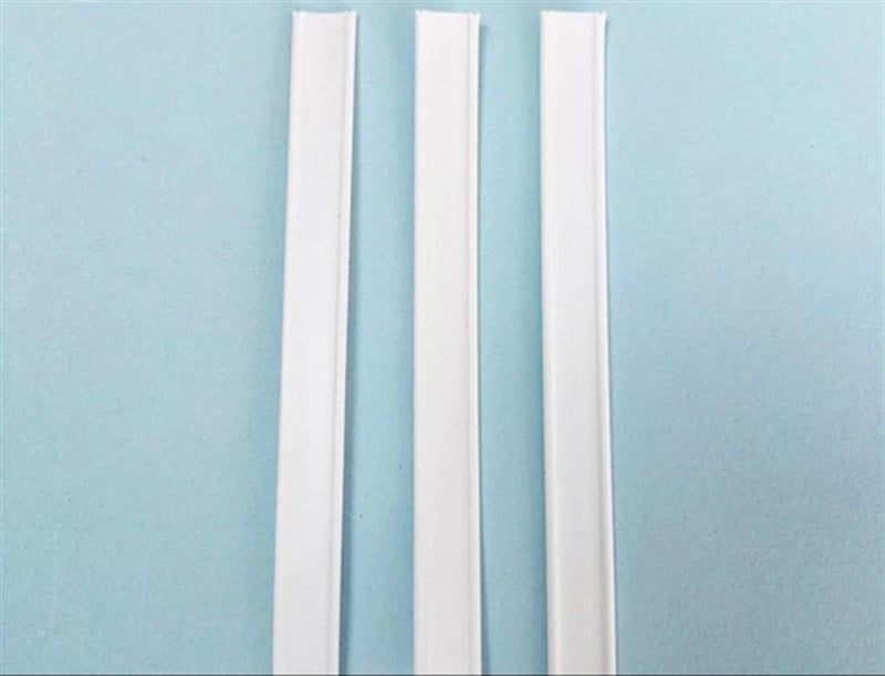 KLİPS-Altın (White) plastik paketleme klipsi-16 cm -1000 adet