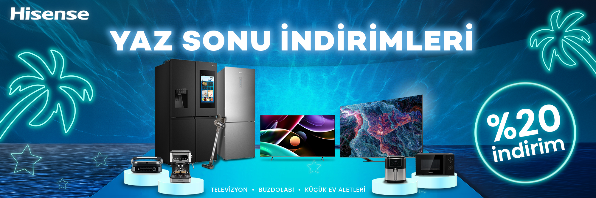 Hisense %20 İndirim 