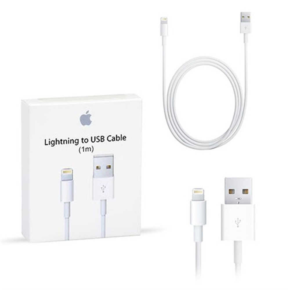 APPLE 1M ORIGINAL LIGHTING USB CABLE