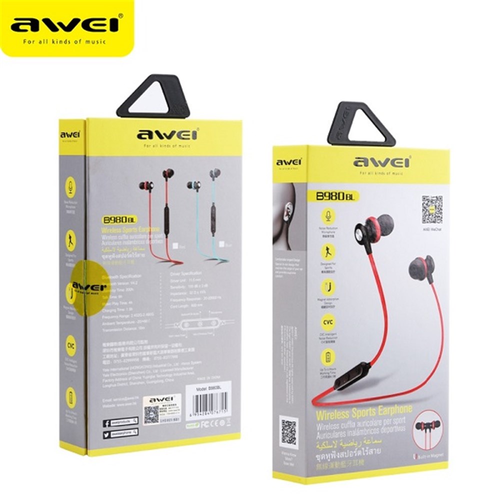 AWEI B980BL BLUETOOTH EARPHONES