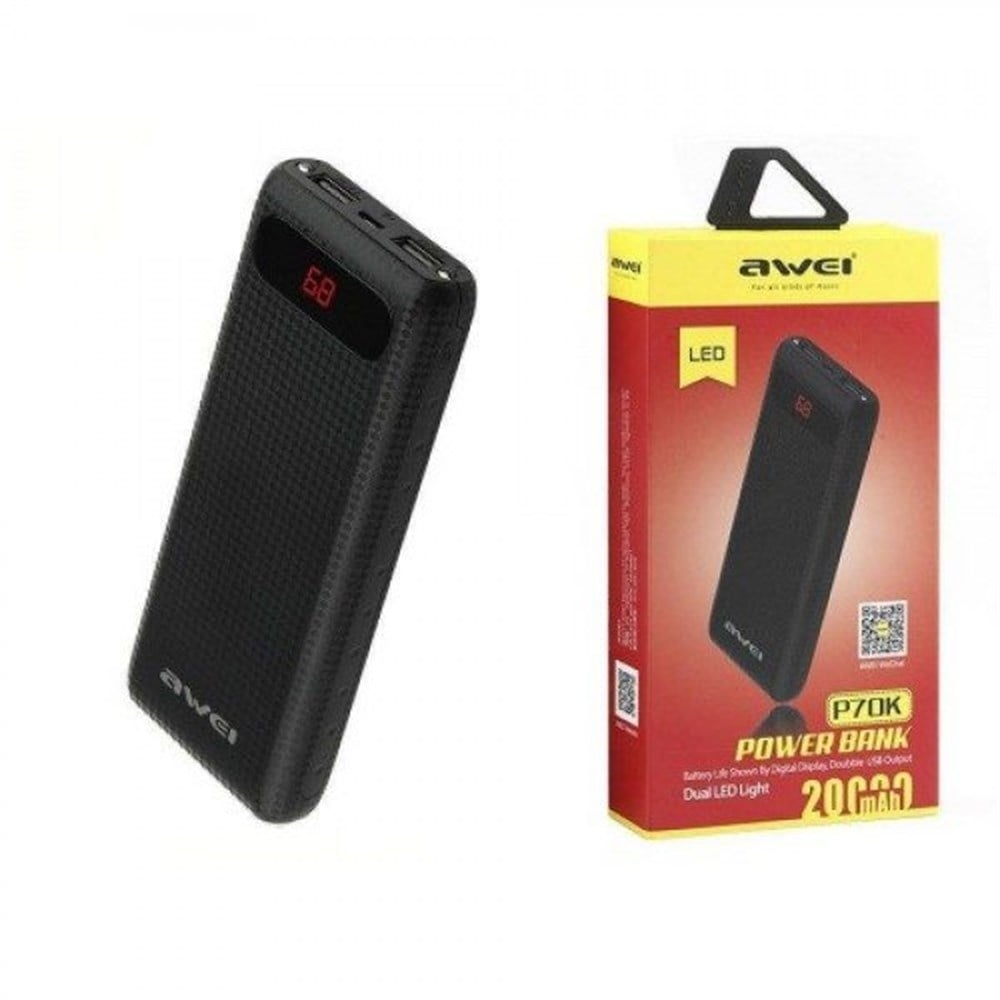 AWEI P70K POWERBANK 20000MAH
