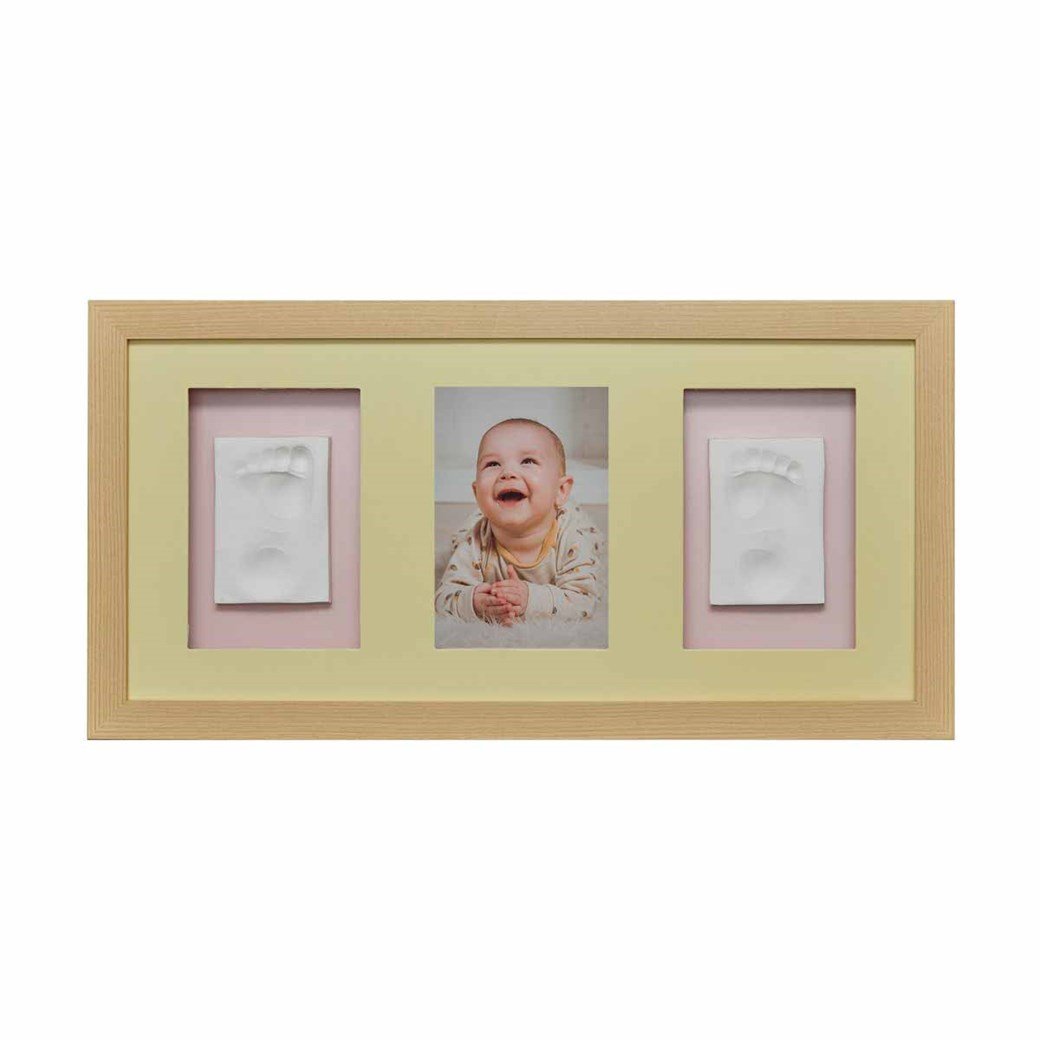 Baby Memory Prints BMP.052 Üçlü Frame Naturel