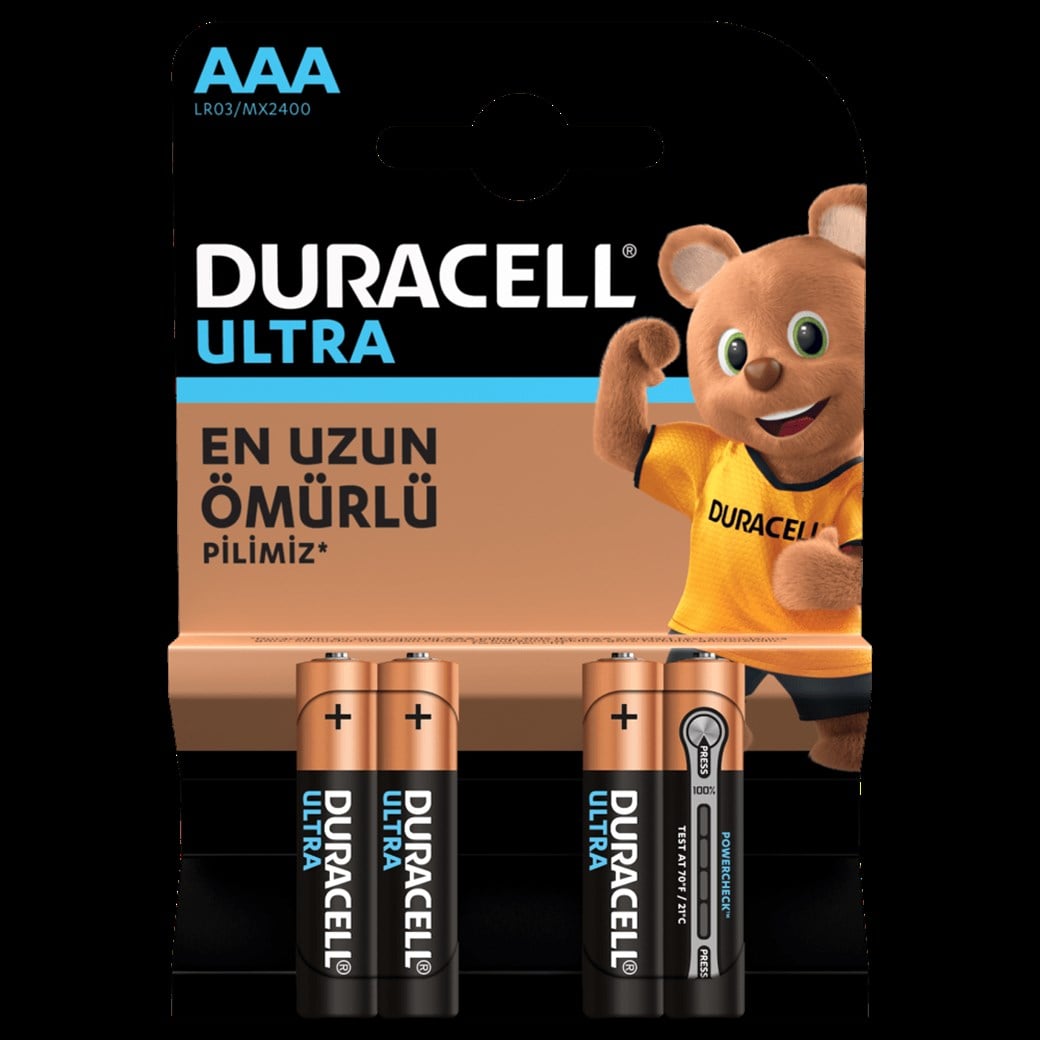 DURACELL DC FENER COMP 1+3AAA İNCE PİL