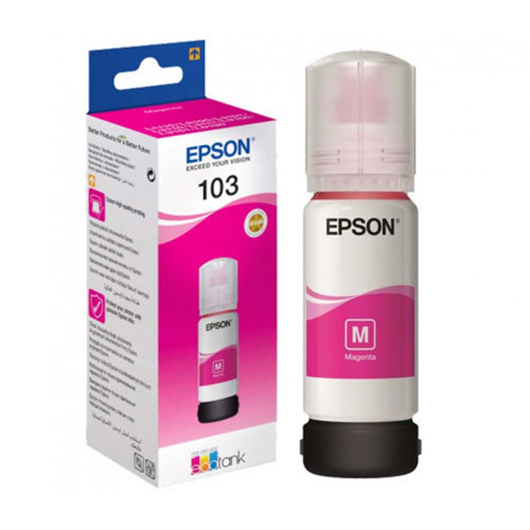 EPSON C13T00S34A INK 103 MAGENTA MÜREKKEP