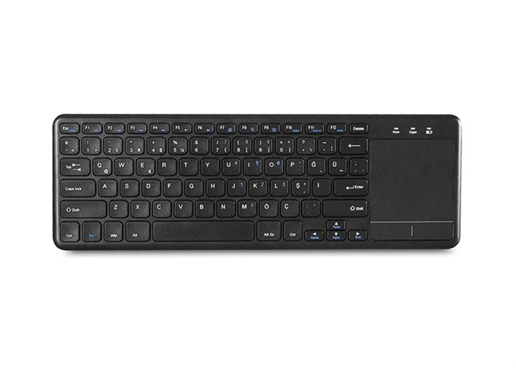 Everest EKW-155 Siyah ToucPad Mouse US Layout + Kablosuz Klavye