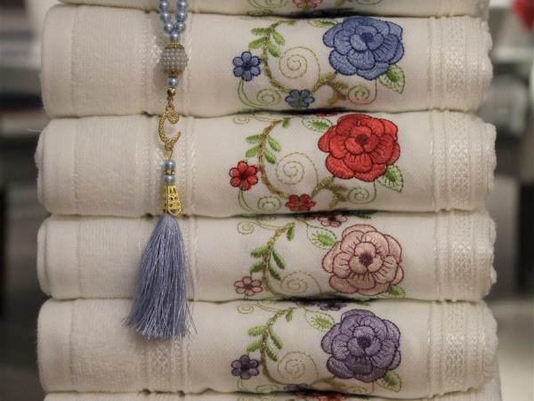 FİRUZE RENKLİ BUKLE HAVLU 50*90 